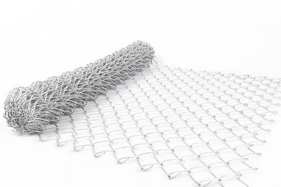 10 Guage Chain Link Wire Mesh Fence Galvanized Diamond Security Fencing