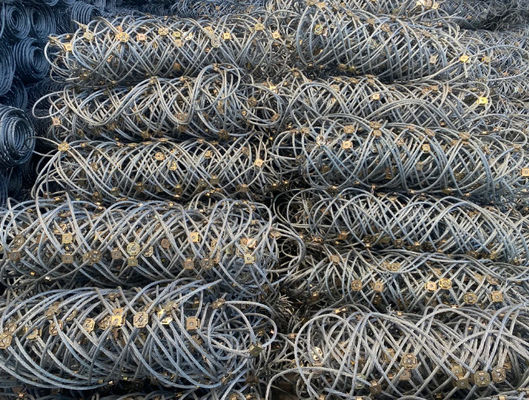 8mm Flexible Stainless Steel Rope Net , Slope Protection Netting For Slope Protection