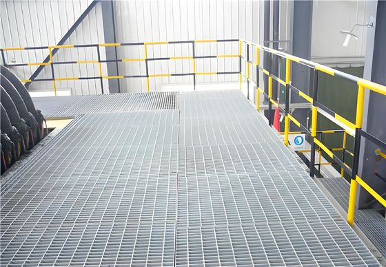 Special Shape Galvanized Steel Grating 5CM Composite Steel Grating