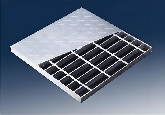 Special Shape Galvanized Steel Grating 5CM Composite Steel Grating