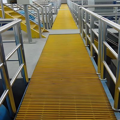 Hot Dipped Galvanized Steel Grating For Walkway Platform Foot Plate