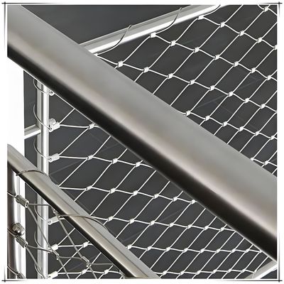 7x9 Stainless Steel Wire Rope Mesh Netting Flexible Stainless Steel Rope Mesh
