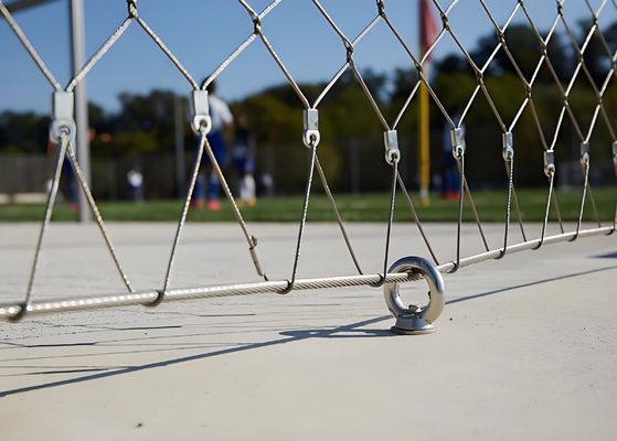 7x9 Stainless Steel Wire Rope Mesh Netting Flexible Stainless Steel Rope Mesh