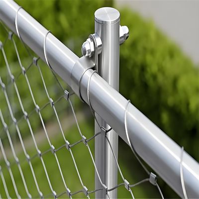 SS316 Inox Wire Cable Netting Flexible Stainless Steel Ferrule Rope Mesh