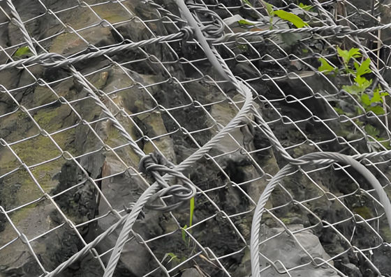 1700MPA High Tensile Rockfall Mesh SNS Slope Protection Wire Mesh Stainless Steel