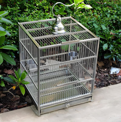 Outdoor Portable Bird Cage Parrot Travel Cage Carrier Pet Bird Parrot Cage