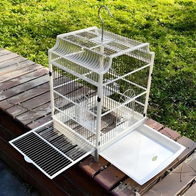 20x20cm Galvanized Metal Steel Animal Trap Cage Windproof Bird Trap Cage