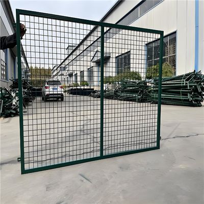 2M Iron Wire Mesh Fence PVC Coated For Garden Road Railway Airport