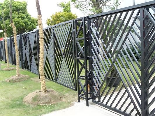 Household Aluminum Perforated Metal Sheet Fence 6ft Punching Plate Guardrail