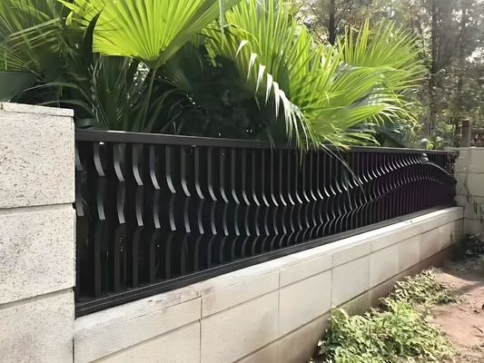 Household Aluminum Perforated Metal Sheet Fence 6ft Punching Plate Guardrail