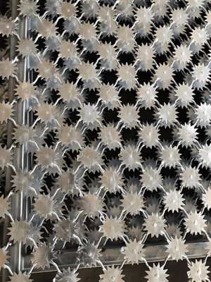 Galvanized Metal Wire Mesh Fencing High Security Prison Fencing 2.5m