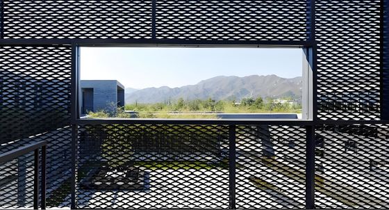 Ceiling Aluminum Mesh Panels 1.5mm Suspended Expanded Metal Mesh Fence