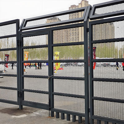 Galvanized Powder Coated Wire Mesh Fencing 8FT Expanded Mesh Fence for Prosion