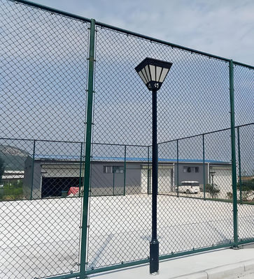PVC coated Metal Wire Mesh Fencing Football Stadium Baseball Field Chain Link Fence