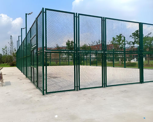 Outdoor Sport Security Metal Wire Mesh Fencing 3M Tennis Batting Field Fencing