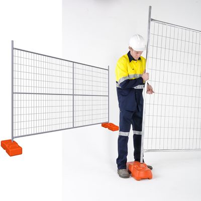 Sturdy Rust Resistant Temporary Chain Link Fence Galvanized Canada For Construction