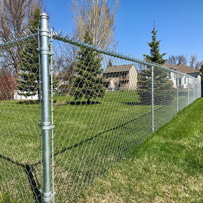 5.0MM Metal Wire Mesh Fencing Durable Chain Link Farm Fence