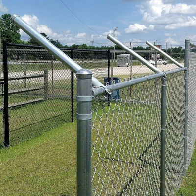 3.0MM Metal Wire Mesh Fence Chain Link Fence Woven Rust Resistance