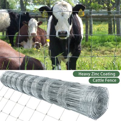 Heavy Duty Cattle Fence Netting Durable Secure Livestock Protection For All Terrains
