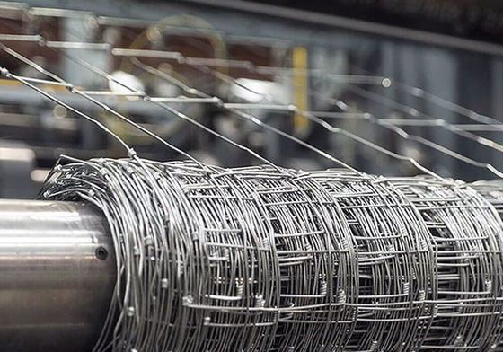 Heavy Duty Farm Fence 4ftx164ft Cattle Fence Roll Hot Dipped Galvanized Livestock Fence