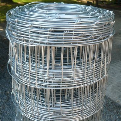 Heavy Duty Farm Fence 4ftx164ft Cattle Fence Roll Hot Dipped Galvanized Livestock Fence