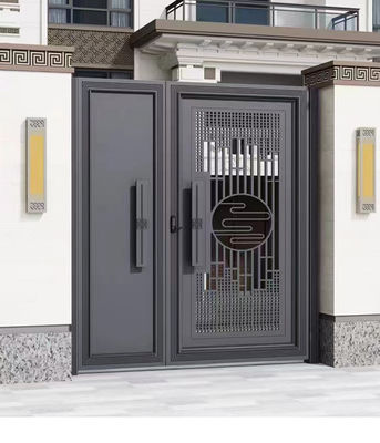High-End Gate Tubular Steel Fence  Simple And Elegant 2m*1.8m Gate