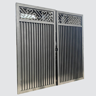 High-End Gate Tubular Steel Fence  Simple And Elegant 2m*1.8m Gate
