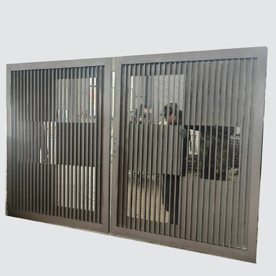 Simple Atmosphere Of High Class Gate Fence Tubular Steel 2.5M*2M Iron gate