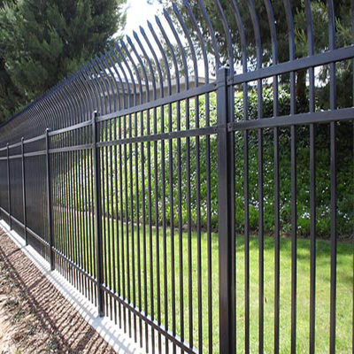 Backyard Tubular Steel Fence 2.0M Length 60x60mm Post Pipe