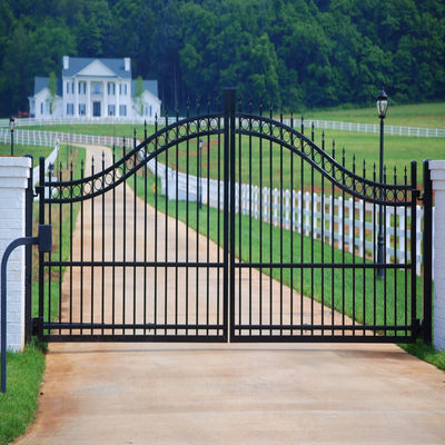 1.8M Gate Fence Tubular Steel Fence Oxidation Proof Fence Home fence
