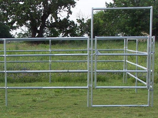 6 Foot Farm Cattle Crush Fence Cattle Handling Metal Animal Livestock Fence Panels