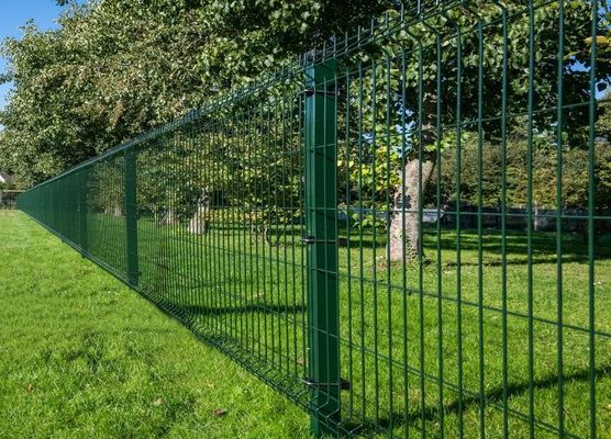 3D Curved Wire Mesh Garden Fence Curved guardrail 1.5m*2.0m Welded Wire Fence