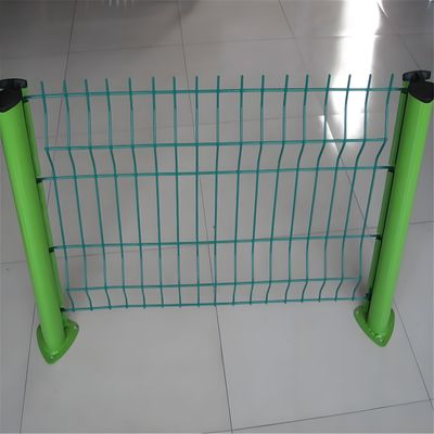 School Site 3D Welded Mesh Fence 55x100mm Mesh Security Fencing