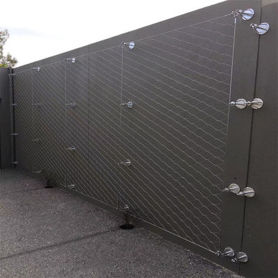Ferrule Rope Mesh Flexible Stainless Steel Weave Wire Mesh Protecting Mesh Plain Weave