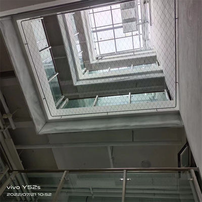 Stainless Steel Architectural Cable Mesh For Tensile Architectural Projects Combines Protection Aesthetic Design
