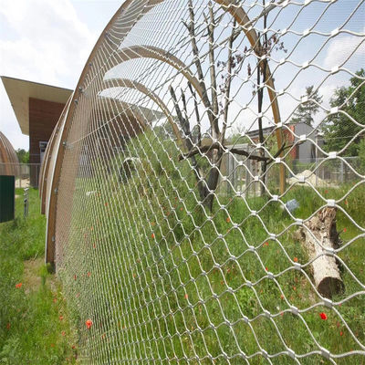 Stainless Steel Architectural Cable Mesh For Tensile Architectural Projects Combines Protection Aesthetic Design