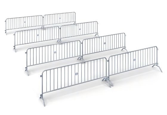 Hot-Dipped Galvanized Crowd Control Barrier for Long Term Weather Resistance