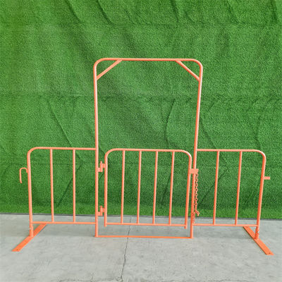Crowd Control Barrier For Vocal Concerts With Hot Dipped Galvanized Surface Treatment