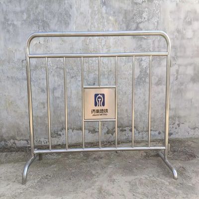 Crowd Control Barrier For Vocal Concerts With Hot Dipped Galvanized Surface Treatment