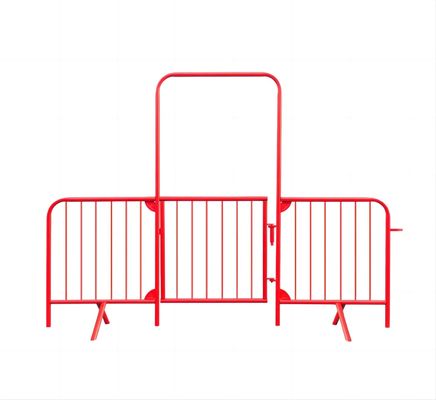 4FT Metal Temporary Crowd Control Barrier Fence For Concert Protection