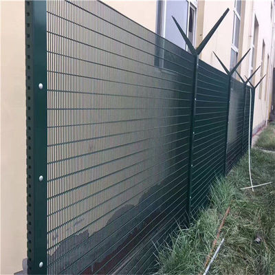 Modern Design 4mm Wire Diameter Clear View High Security 358 Anti Climb Fence
