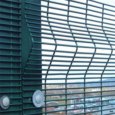 Anti Climb Barbed Wire Mesh High Security 358 Railway Station Fence Airport Security Fencing