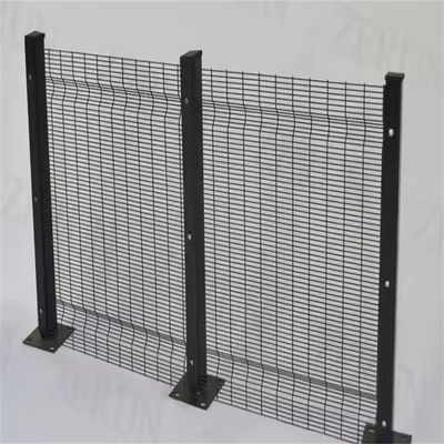 358 High Security Mesh Fencing Curves Anti Corrosion 12.7mm*76.2mm Mesh Fence With Y Top