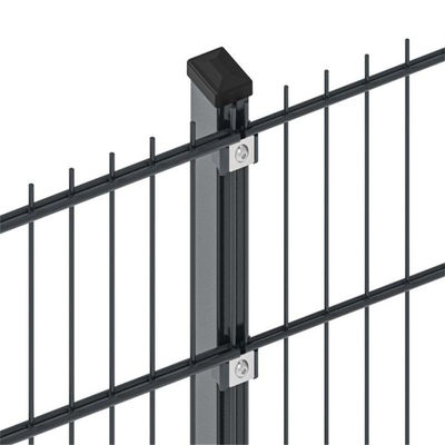 Green Galvanized Iron Rigid Airport Prison Garden Anti Climb Theft Security 358 Fence