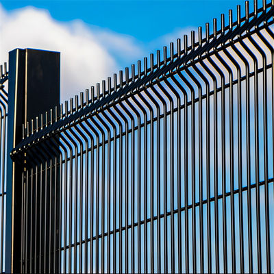 Anti Climb Barbed Wire Mesh High Security 358 Railway Station Fence Airport Security Fencing