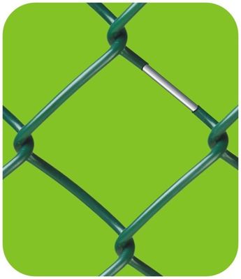 3mm Galvanized Diamond Chain Link Fence Farm Security Metal