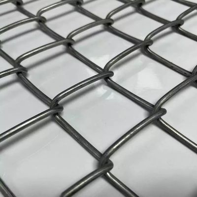 6ft Tall PVC Coated Chain Link Diamond Mesh Stainless Steel Wire Mesh Fence