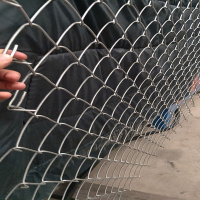 Hevay Duty Galvanized Chain Link 6FT Tall Diamond Agricultural Fence