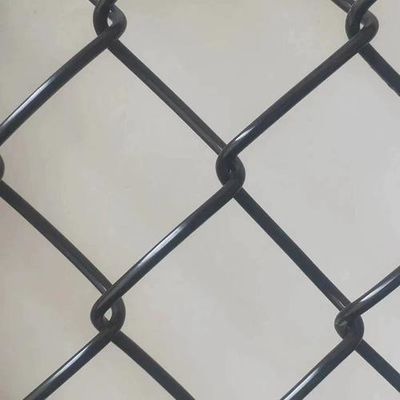 Electro Galvanized Diamond Wire Mesh 2inch Chain Link Farm Fence