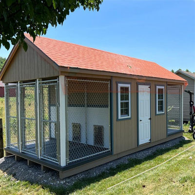 Oversized Large Metal Dog Kennel Outdoor Anti Uv Pet Cages
